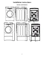 Preview for 12 page of GE DCVH680EJWW Installation Instructions Manual