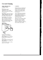 Preview for 13 page of GE DDE5806M Use And Care Manual