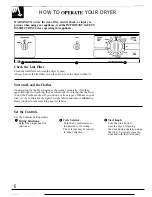 Preview for 6 page of GE DDE7100R Use And Care Manual
