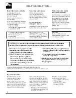 Preview for 2 page of GE DDE7200S Use And Care Manual