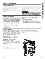 Preview for 25 page of GE DFE Series Owner'S Manual & Installation Instructions