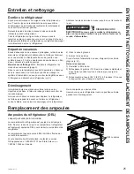 Preview for 79 page of GE DFE Series Owner'S Manual & Installation Instructions