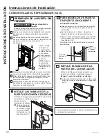 Preview for 140 page of GE DFE Series Owner'S Manual & Installation Instructions