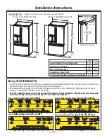 Preview for 22 page of GE DFE29 Owner'S Manual And Installation Instructions