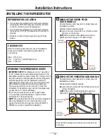 Preview for 23 page of GE DFE29 Owner'S Manual And Installation Instructions