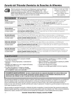 Preview for 24 page of GE Disposall GFC320 Series Owner'S Manual And Installation Instructions