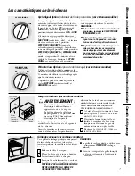 Preview for 33 page of GE DSXH43EF Owner'S Manual & Installation Instructions