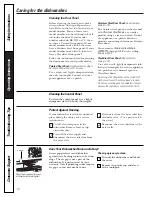 Preview for 12 page of GE EDW5000 Series Owner'S Manual