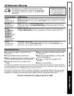 Preview for 15 page of GE EDW5000 Series Owner'S Manual