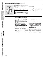 Preview for 22 page of GE EGR2000 Owner'S Manual & Installation Instructions