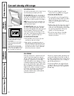 Preview for 30 page of GE EGR2000 Owner'S Manual & Installation Instructions