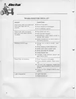 Preview for 20 page of GE Elec-Trak E12 Owner'S Use And Care Manual