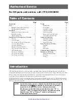 Preview for 2 page of GE Entelli-Switch 250 Operation And Maintenance Manual