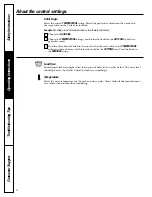 Preview for 6 page of GE EWA4500 Owner'S Manual