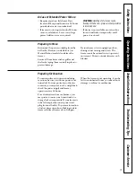 Preview for 9 page of GE FCM5 Owner'S Manual