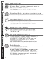 Preview for 16 page of GE FCM5 Owner'S Manual