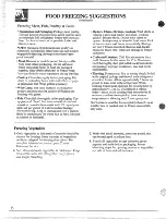 Preview for 6 page of GE FH5 Use & Care Manual