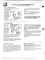 Preview for 14 page of GE FH5 Use & Care Manual