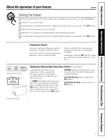 Preview for 5 page of GE FUM12 Owner'S Manual & Installation Instructions