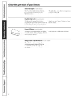 Preview for 6 page of GE FUM12 Owner'S Manual & Installation Instructions