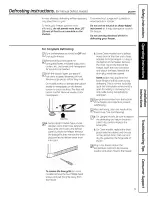 Preview for 9 page of GE FUM15 Owner'S Manual & Installation Instructions