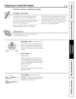 Preview for 13 page of GE FUM15 Owner'S Manual & Installation Instructions