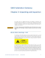 Preview for 17 page of GE G500 Instruction Manual