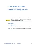 Preview for 19 page of GE G500 Instruction Manual