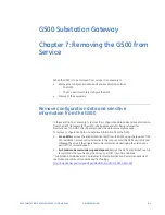 Preview for 81 page of GE G500 Instruction Manual