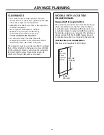 Preview for 4 page of GE GCG1500 BB Installation Instructions Manual