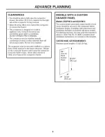 Preview for 4 page of GE GCG1500 BB Installation Manualdisposers & Compactors