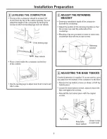 Preview for 7 page of GE GCG1500 BB Installation Manualdisposers & Compactors