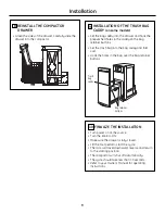 Preview for 9 page of GE GCG1580RSS Installation Instructions Manual