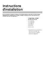 Preview for 13 page of GE GCG1580RSS Installation Instructions Manual