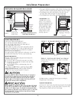 Preview for 3 page of GE GDF410SSF0SS Installation Instructions Manual