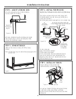 Preview for 6 page of GE GDF410SSF0SS Installation Instructions Manual