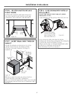 Preview for 7 page of GE GDF410SSF0SS Installation Instructions Manual