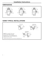 Preview for 20 page of GE GFC501VGB Series Owner'S Manual & Installation Instructions