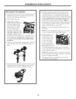 Preview for 19 page of GE GFWH1400DWW Owner'S Manual & Installation Instructions