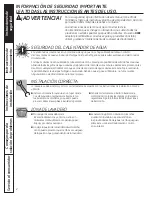 Preview for 28 page of GE GFWH1400DWW Owner'S Manual & Installation Instructions