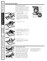 Preview for 12 page of GE GFWH2405MV User Manual