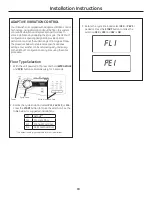 Preview for 19 page of GE GFWH2405MV User Manual