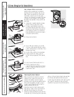 Preview for 38 page of GE GFWH2405MV User Manual