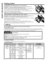 Preview for 12 page of GE GFWS1700 Owner'S Manual & Installation Instructions