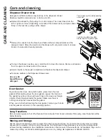 Preview for 14 page of GE GFWS1700 Owner'S Manual & Installation Instructions