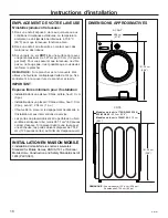 Preview for 40 page of GE GFWS1700 Owner'S Manual & Installation Instructions