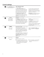 Preview for 8 page of GE GFWS1705 Owner'S Manual & Installation Instructions