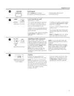 Preview for 9 page of GE GFWS1705 Owner'S Manual & Installation Instructions