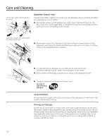 Preview for 16 page of GE GFWS1705 Owner'S Manual & Installation Instructions