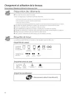 Preview for 44 page of GE GFWS1705 Owner'S Manual & Installation Instructions